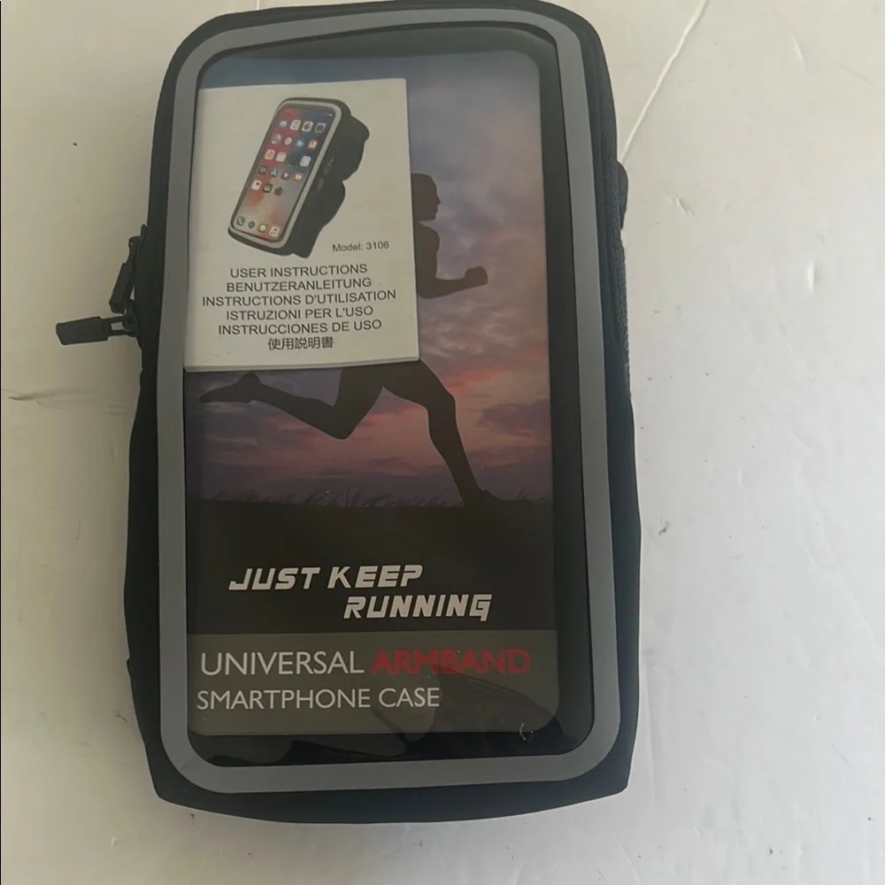 Universal Armband Smartphone Case - Black